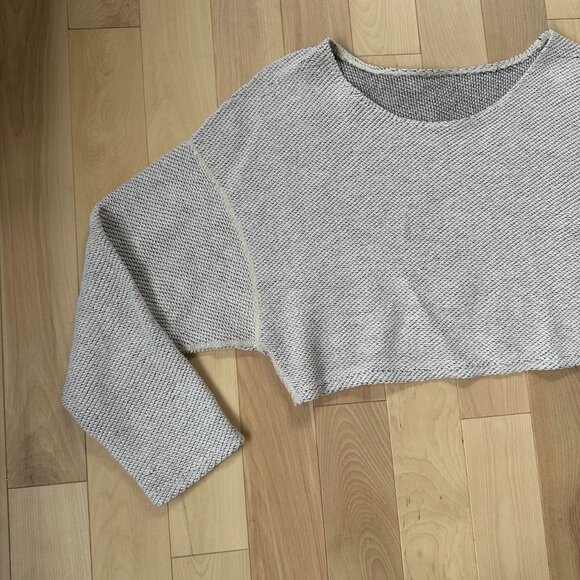 Vintage American Apparel Cropped Reversible Sweater - Picture 3 of 8